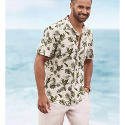 Alternative view of Best reviews of ???? Reserve Hamilton Print Short Sleeve ???? Shirt In Green ????