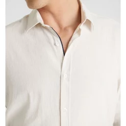 Cheapest ???? Yd. Ridley Linen Blend Slim ???? Shirt In Natural ???? -Industrie Shop unnamed file 1019