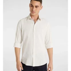 Cheapest ???? Yd. Ridley Linen Blend Slim ???? Shirt In Natural ???? -Industrie Shop unnamed file 1020