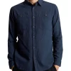 Discount ???? Mr Simple Soft Cotton Long Sleeve ???? Shirt Navy ???? -Industrie Shop unnamed file 1091