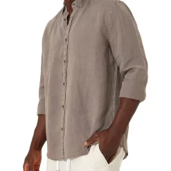 Coupon ???? Industrie The Tennyson Linen ???? Shirt In Brown ????