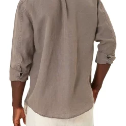 Alternative view of Coupon ???? Industrie The Tennyson Linen ???? Shirt In Brown ????