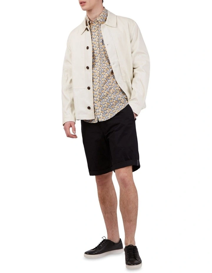 Best Sale ???? Ben Sherman Block Botanical Print Short Sleeve ???? Shirt In Yellow ✔️ 8 Best Sale ???? Ben Sherman Block Botanical Print Short Sleeve ???? Shirt In Yellow ✔️ - Image 6
