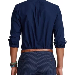 Alternative view of Wholesale ???? Polo Ralph Lauren Classic Fit Stretch Poplin ???? Shirt In Navy ⭐