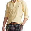 Top 10 ???? Polo Ralph Lauren Slim Fit Oxford ???? Shirt In Yellow ✔️ -Industrie Shop unnamed file 1174