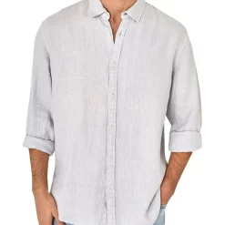 Coupon ???? Industrie The Trinidad Linen ???? Shirt In Posh Grey ????
