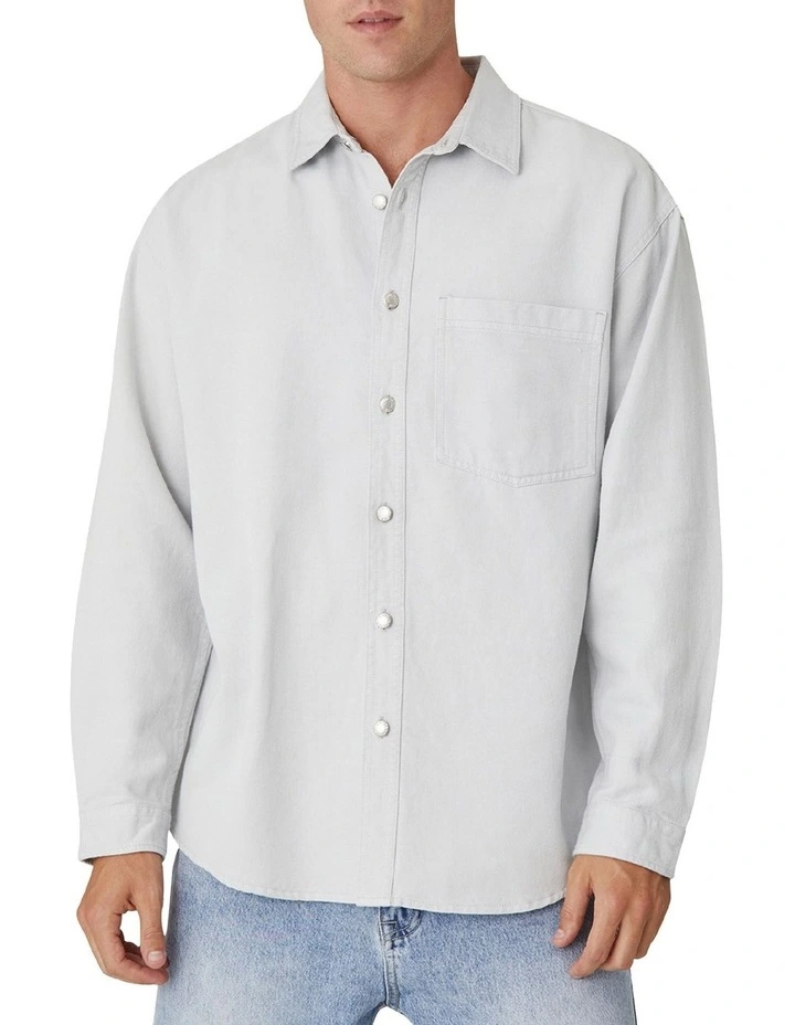 Brand new ???? Industrie The Portland Long Sleeve ???? Shirt Light Chambray ✔️ 3 Brand new ???? Industrie The Portland Long Sleeve ???? Shirt Light Chambray ✔️