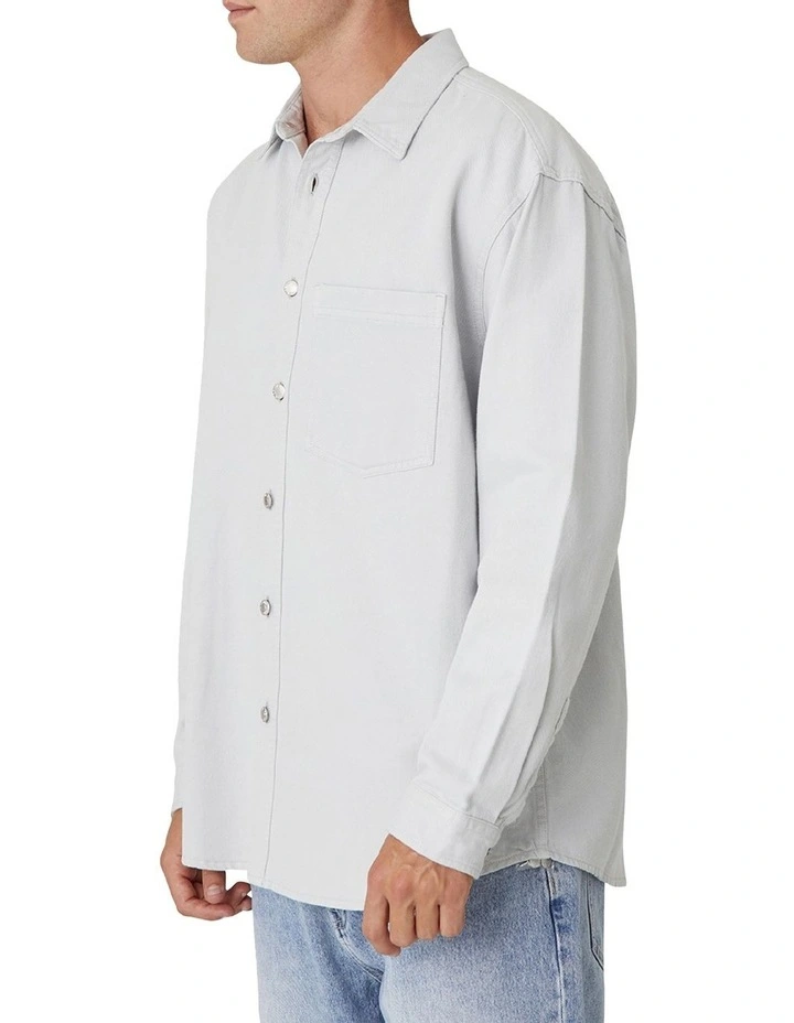 Brand new ???? Industrie The Portland Long Sleeve ???? Shirt Light Chambray ✔️ 4 Brand new ???? Industrie The Portland Long Sleeve ???? Shirt Light Chambray ✔️ - Image 2