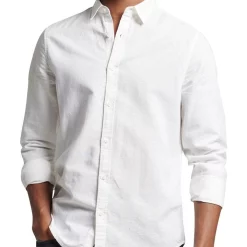 Budget ???? Superdry Vintage Linen ???? Shirt In Natural ????
