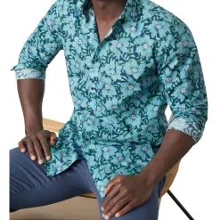 Best Pirce ⌛ MJ Bale Palermo Print ???? Shirt In Navy Multi ????
