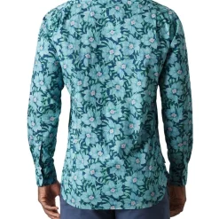 Alternative view of Best Pirce ⌛ MJ Bale Palermo Print ???? Shirt In Navy Multi ????