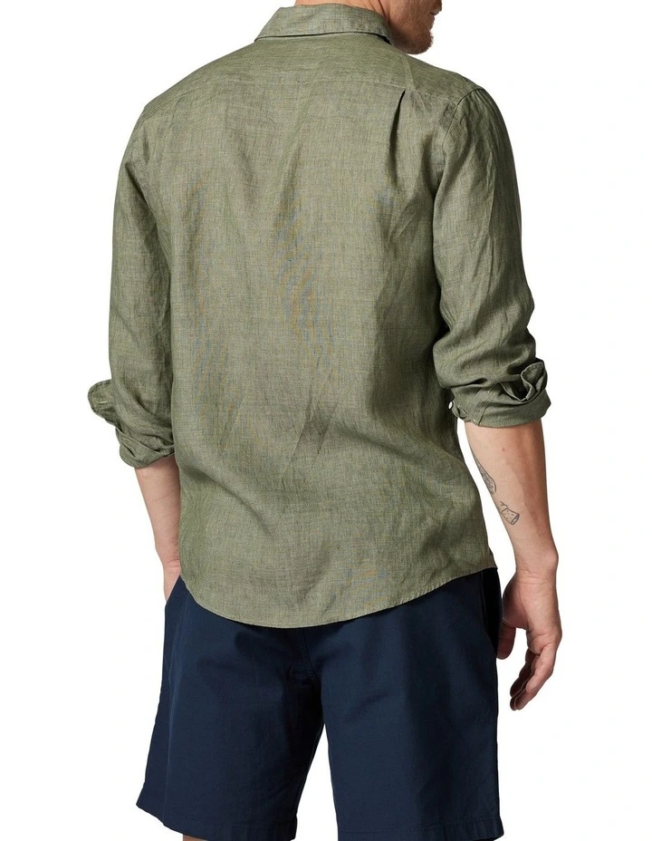 Flash Sale ???? Rodd & Gunn Coromandel Sports Fit ???? Shirt In Kelp ???? 5 Flash Sale ???? Rodd & Gunn Coromandel Sports Fit ???? Shirt In Kelp ???? - Image 3
