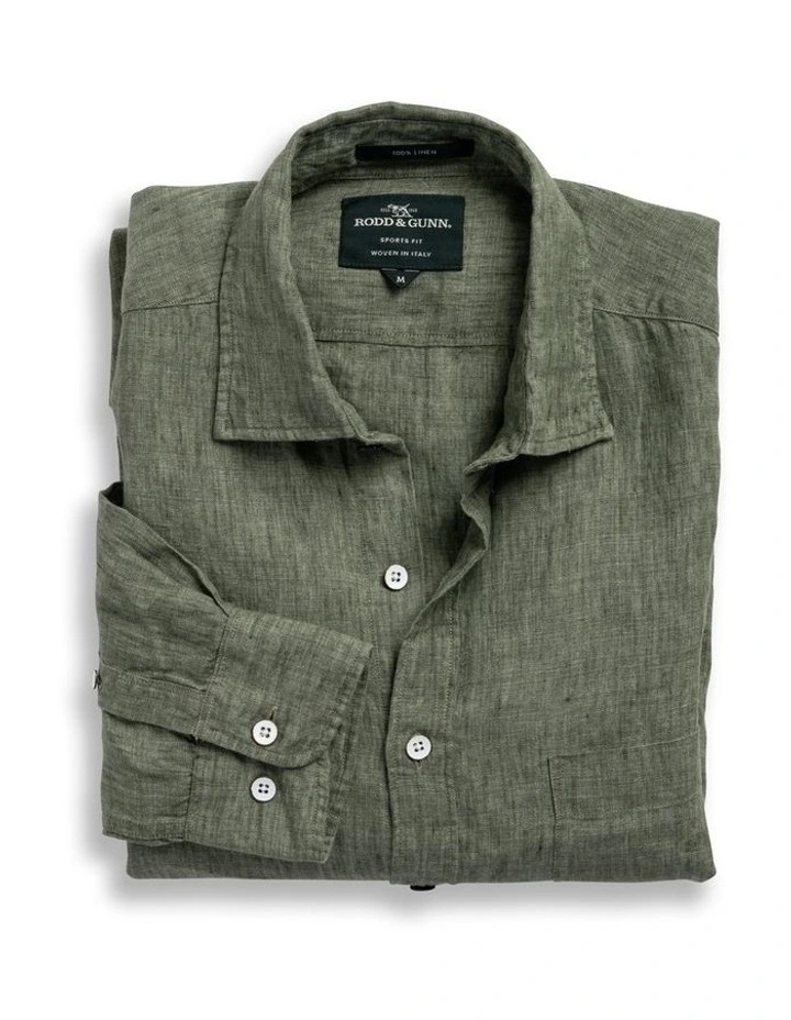 Flash Sale ???? Rodd & Gunn Coromandel Sports Fit ???? Shirt In Kelp ???? 7 Flash Sale ???? Rodd & Gunn Coromandel Sports Fit ???? Shirt In Kelp ???? - Image 5