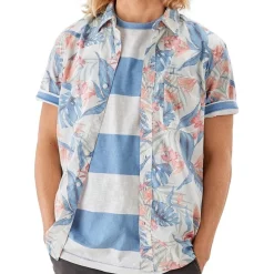 Deals ???? American Eagle AE Button-Up Resort ???? Shirt In Multi ????