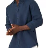 Best reviews of ???? Industrie The Somersby Linen ???? Shirt In Blue ???? -Industrie Shop unnamed file 1387