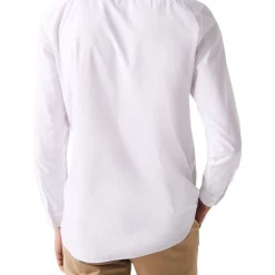 Cheapest ✔️ Lacoste Long Sleeve Slim Stretch Poplin ???? Shirt In White ???? -Industrie Shop unnamed file 1403
