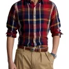 Flash Sale ???? Polo Ralph Lauren Custom Fit Plaid Linen ???? Shirt In Multi ???? -Industrie Shop unnamed file 1406