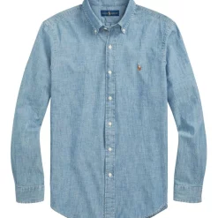 Discount ???? Polo Ralph Lauren Classic Fit Indigo Chambray ???? Shirt In Blue ???? 9 Discount ???? Polo Ralph Lauren Classic Fit Indigo Chambray ???? Shirt In Blue ???? -Industrie Shop unnamed file 1432