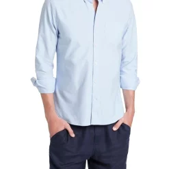 Promo ???? Marcs Rookie Oxford ???? Shirt Sky Blue ????