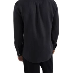 Top 10 ✨ French Connection Linen Classic Fit ???? Shirt In Black ???? -Industrie Shop unnamed file 1557