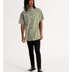 Promo ???? Jack & Jones Cloudy ???? Shirt Oil Green ????