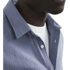 Flash Sale ???? French Connection Textured Cotton Classic Fit ???? Shirt ⌛ -Industrie Shop unnamed file 1580