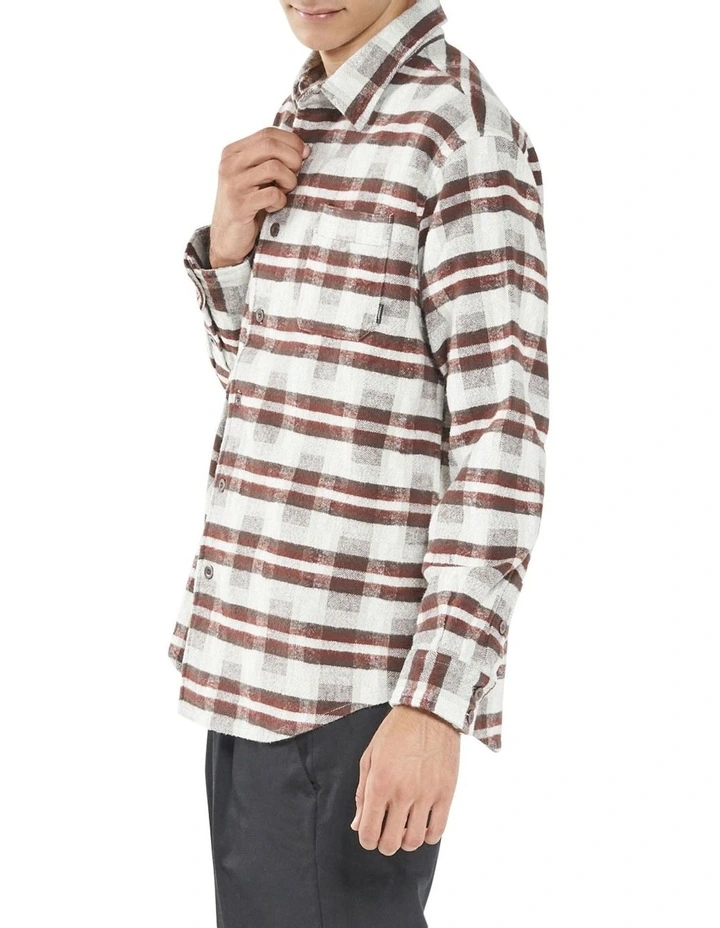 Best reviews of ???? Thrills Eighty Four Long Sleeve Flannel ???? Shirt In Brown ???? 4 Best reviews of ???? Thrills Eighty Four Long Sleeve Flannel ???? Shirt In Brown ???? - Image 2