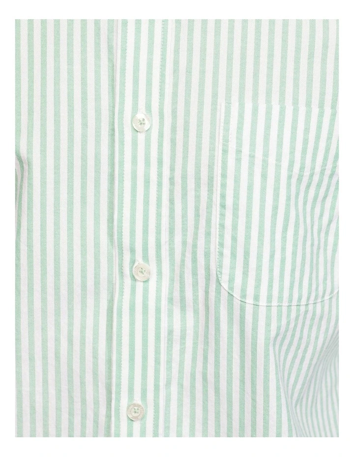Deals ???? Oxford Portland Regular Fit Striped ???? Shirt In Green ✔️ 8 Deals ???? Oxford Portland Regular Fit Striped ???? Shirt In Green ✔️ - Image 6