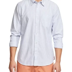 Cheap ???? Oxford Portland Regular Fit Striped ???? Shirt In Blue ⭐