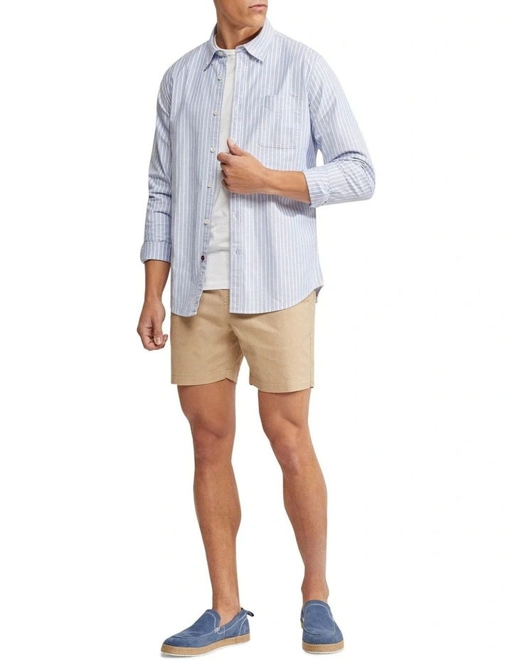 Brand new ???? Portland Oxford Weave Striped ???? Shirt In Blue/White ???? 7 Brand new ???? Portland Oxford Weave Striped ???? Shirt In Blue/White ???? - Image 5