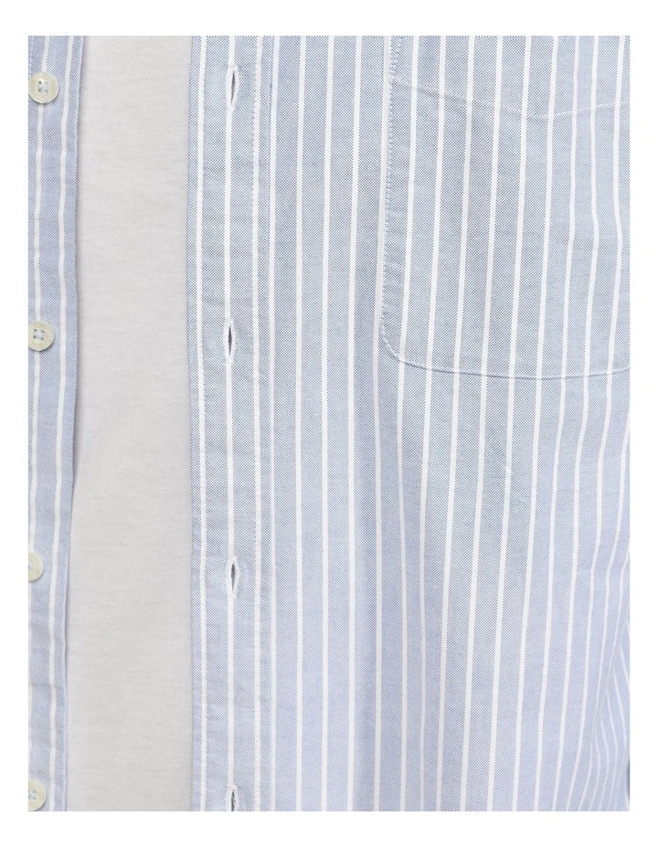 Brand new ???? Portland Oxford Weave Striped ???? Shirt In Blue/White ???? 8 Brand new ???? Portland Oxford Weave Striped ???? Shirt In Blue/White ???? - Image 6