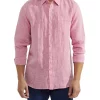 Coupon ⌛ Oxford Holloway Pure Linen ???? Shirt In Pink ⌛ -Industrie Shop unnamed file 1776