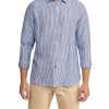 Wholesale ???? Oxford Holloway Pure Linen Striped ???? Shirt In Navy ???? -Industrie Shop unnamed file 1793