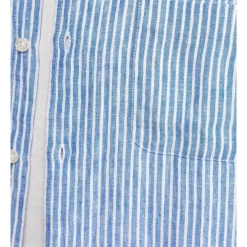 Best deal ???? Oxford Holloway Pure Linen Striped ???? Shirt In Sky ???? -Industrie Shop unnamed file 1804