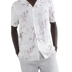 Best deal ???? French Connection Bamboo Camp Collar Classic Fit ???? Shirt ❤️
