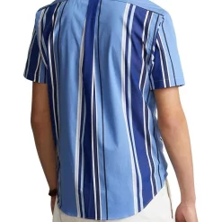 Alternative view of Flash Sale ???? Polo Ralph Lauren Classic Fit Striped Stretch Poplin ???? Shirt In Blue ????