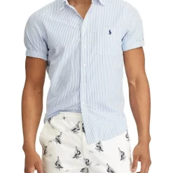 Wholesale ???? Polo Ralph Lauren Classic Fit Seersucker ???? Shirt ????