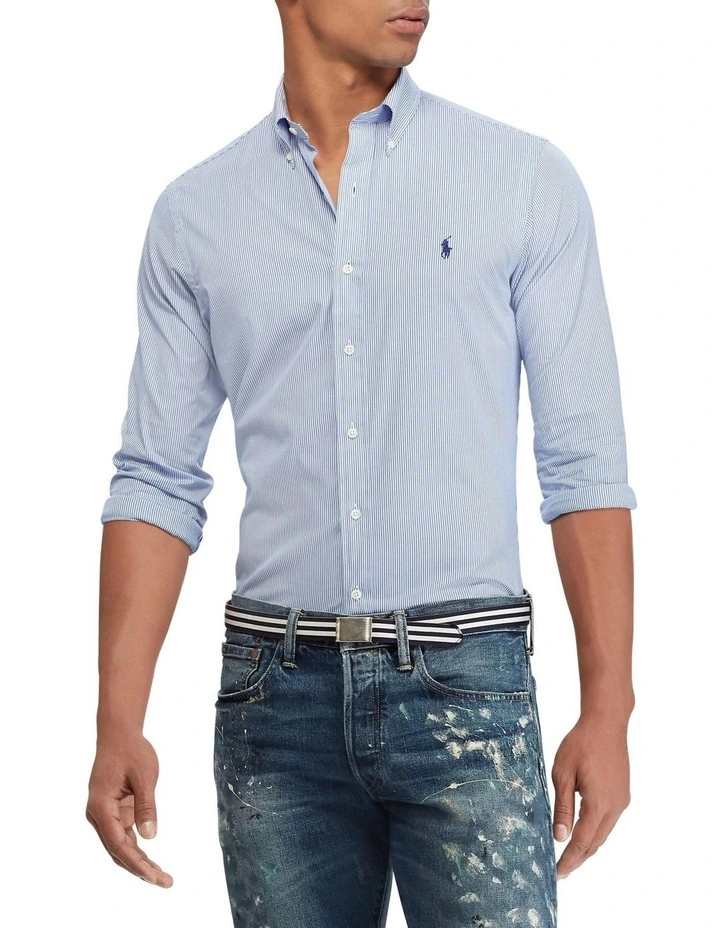 New ???? Polo Ralph Lauren Slim Fit Striped Poplin ???? Shirt ???? 3 New ???? Polo Ralph Lauren Slim Fit Striped Poplin ???? Shirt ????