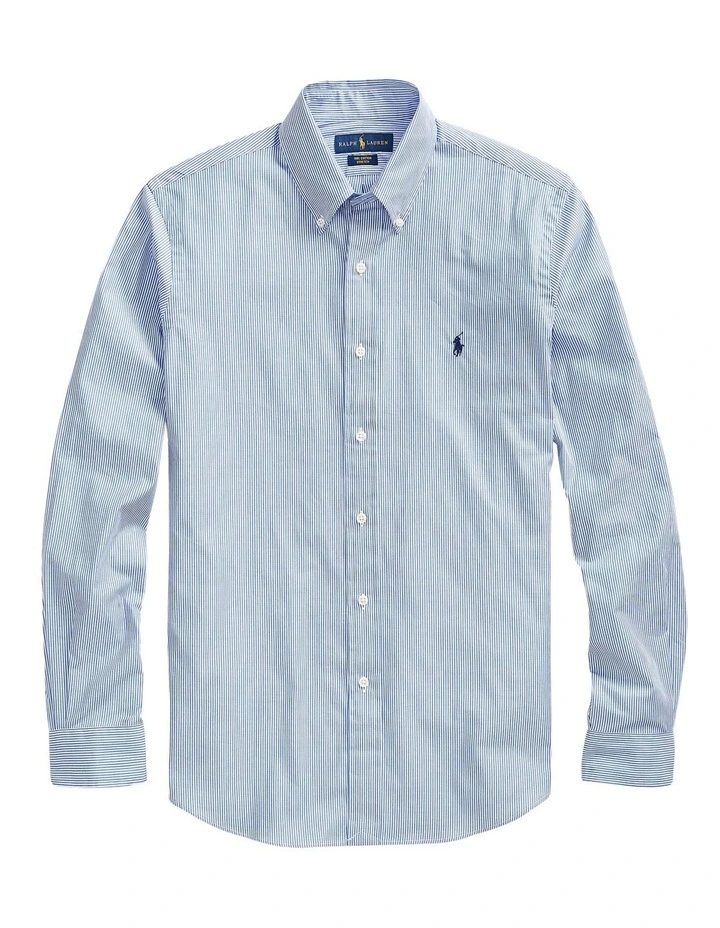 New ???? Polo Ralph Lauren Slim Fit Striped Poplin ???? Shirt ???? 6 New ???? Polo Ralph Lauren Slim Fit Striped Poplin ???? Shirt ???? - Image 4