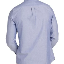 Alternative view of Best deal ???? Barbour Oxford 3 Tailord ???? Shirt Indigo ????