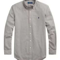 Best deal ???? Polo Ralph Lauren Classic Fit Garment-Dyed Oxford ???? Shirt Grey ???? -Industrie Shop unnamed file 2269