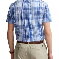 Alternative view of Best Sale ???? Polo Ralph Lauren Classic Fit Plaid Seersucker ???? Shirt In Blue Multi ????
