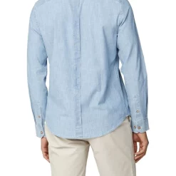 Alternative view of Buy ???? Ben Sherman Chambray Long Sleeve ???? Shirt Dusky Blue ????