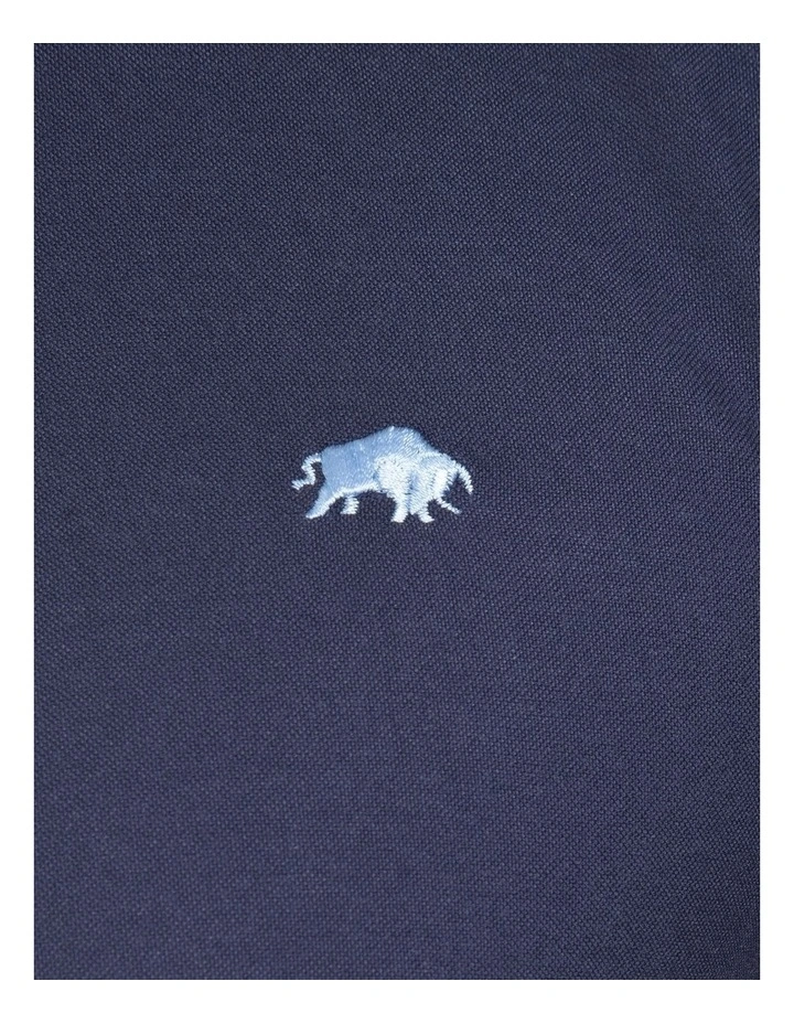 Budget ???? Raging Bull Signature Oxford Long Sleeve ???? Shirt Navy ???? 5 Budget ???? Raging Bull Signature Oxford Long Sleeve ???? Shirt Navy ???? - Image 3