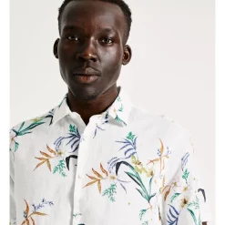 Best deal ???? Blaq Felix Floral Print Short Sleeve Linen Blend ???? Shirt In White ???? 11 Best deal ???? Blaq Felix Floral Print Short Sleeve Linen Blend ???? Shirt In White ???? -Industrie Shop unnamed file 287