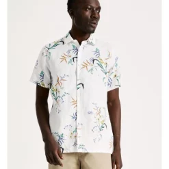 Best deal ???? Blaq Felix Floral Print Short Sleeve Linen Blend ???? Shirt In White ???? 14 Best deal ???? Blaq Felix Floral Print Short Sleeve Linen Blend ???? Shirt In White ???? -Industrie Shop unnamed file 290