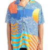 Budget ???? Nana Judy Ortega Printed ???? Shirt In Blue/Orange ???? 1 Budget ???? Nana Judy Ortega Printed ???? Shirt In Blue/Orange ???? -Industrie Shop unnamed file 311