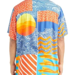 Budget ???? Nana Judy Ortega Printed ???? Shirt In Blue/Orange ???? 7 Budget ???? Nana Judy Ortega Printed ???? Shirt In Blue/Orange ???? -Industrie Shop unnamed file 313