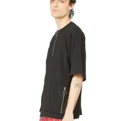 Wholesale ???? Dangerfield Scott Zip Utility Cotton Top Black ⭐ -Industrie Shop unnamed file 320