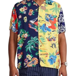 Brand new ???? Polo Ralph Lauren Classic Fit Tropical Patchwork ???? Shirt ❤️